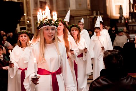 Come si festeggia Santa Lucia in Svezia