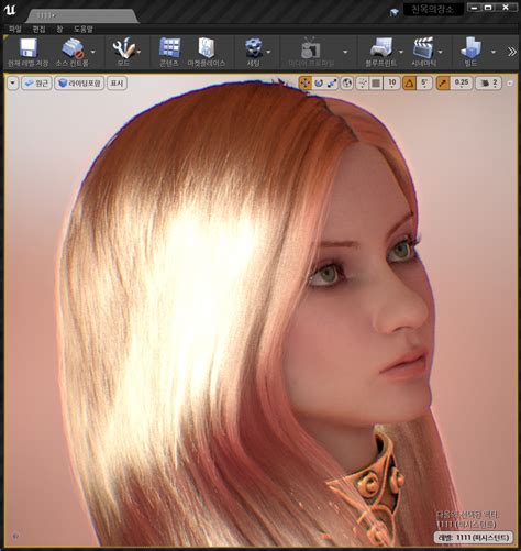 [WIP] unreal engine 4_WIP_HAIR_REALTIME — polycount