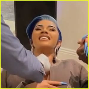 Cardi B Documents Herself Getting Chest Piercings – Watch (Video) | Cardi B | Just Jared ...