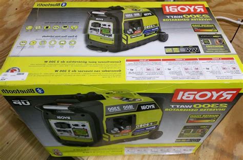 RYOBI RYi2300BTA Bluetooth 2300 Watt Digital Inverter Portable