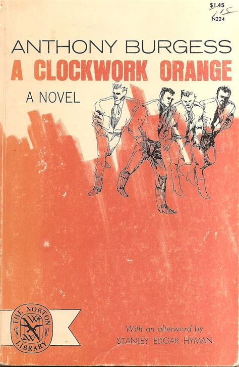 A Clockwork Orange - A. Burgess, 1962 | Clockwork orange, Orange book ...