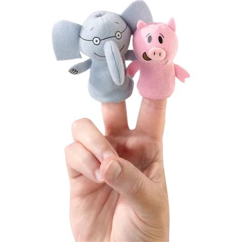 Mo Willems Elephant & Piggie Puppets | Canadian Learning Supply