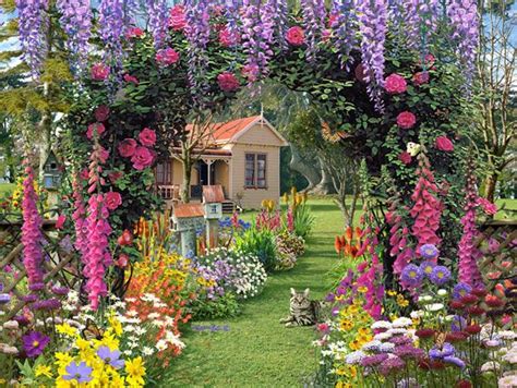 Cottage Garden Design Ideas - Bing Images | Cottage garden design, Beautiful flowers garden ...