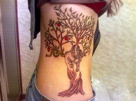 50+ Amazing Adam and Eve Tattoo Designs and Ideas - Body Art Guru | Eve tattoo, Upper back ...