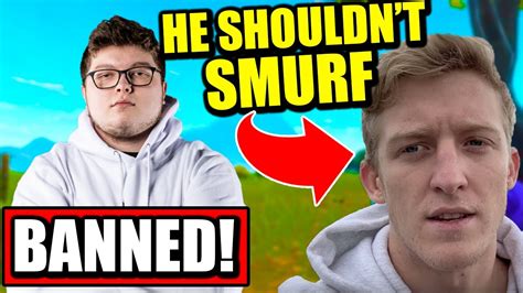 Aydan BANNED On Fortnite! LAUGHS At VIEWERS..? Tfue AGAINST Smurfing Says It SHOULD BE BANNABLE ...