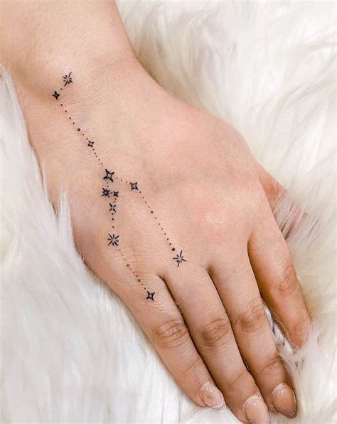 Details 67+ constellation hand tattoo best - in.cdgdbentre