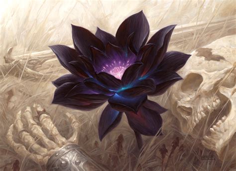 Black Lotus — The Art of Chris Rahn | Lotus art, Concept art world ...