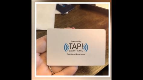 Tap! Smart Card is the Next Generation in Business Cards - YouTube