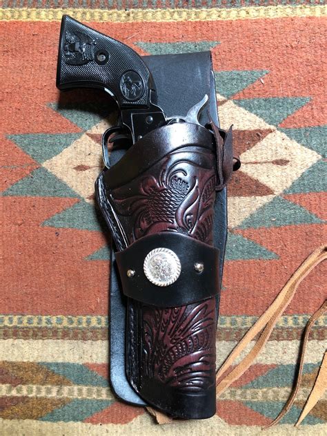 Western Drop Holster Fits Colt SAA Ruger New Vaquero Single - Etsy