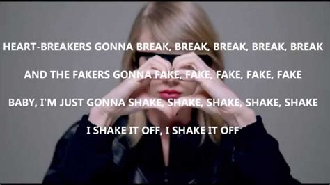 Taylor Swift - Shake it off (official lyrics) - YouTube