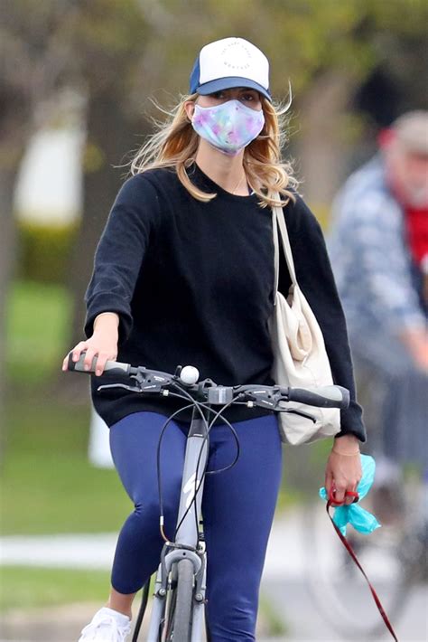 Taylor Neisen on a bicycle ride in New York | GotCeleb