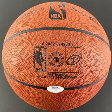Lot Detail - NBA All Stars: Lot of 2 Individually Signed Basketballs from Chris Bosh and Damon ...