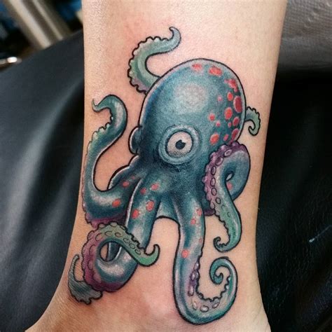 120+ Best Marine Octopus Tattoos - Designs & Meanings (2018)