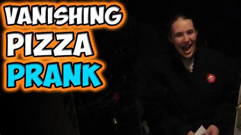 VANISHING PIZZA PRANK!!! - YouTube