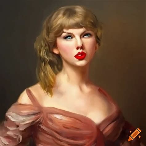 Oil painting of taylor swift on Craiyon