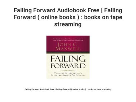 Failing Forward Audiobook Free | Failing Forward ( online books ) : b…