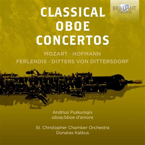 Classical Oboe Concertos Classical Orchestral & Concertos Brilliant ...