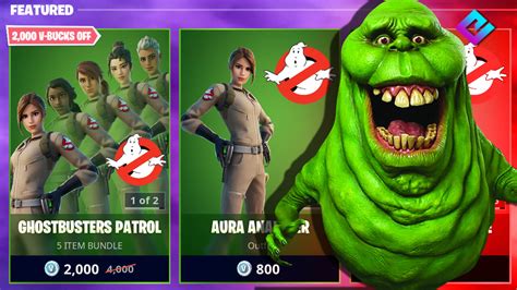 Fortnite Ghostbusters Crossover Begins With Skins and More