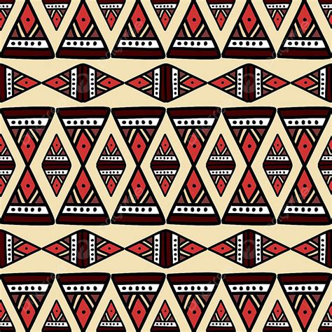 Tribal Seamless Pattern Vector Design Images, Tribal Seamless Pattern, Tribal Pattern, Seamless ...