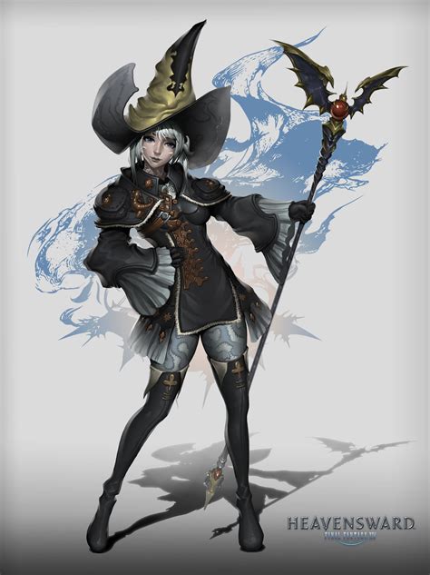 final fantasy 14 AURA fanart (Black Mage), mosh fink | Black mage, Final fantasy 14, Final ...