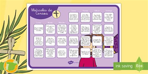 Calendario de Cuaresma - Religión Católica (Teacher-Made)