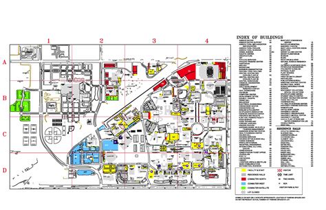 Texas Tech University Parking- Visitor Map - Lubbock Texas USA • mappery