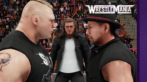 Brock Lesnar vs Shinsuke Nakamura WrestleMania Promo | WWE 2K19 Universe Mode - YouTube