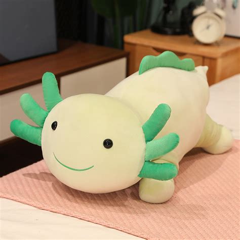 Large Axolotl Pillow Stuffed Plush Cushion Toy – Gage Beasley