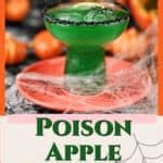 Poison Apple Margarita (Halloween Cocktail) - Ovenspiration