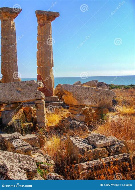 Selinunte stock image. Image of greek, acropolis, columns - 132779583