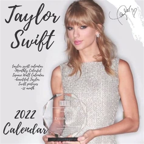 Taylor Swift Calendar 2022 Taylor Swift 2022 Official - vrogue.co