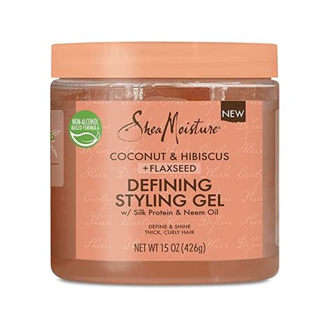 Shea Moisture Defining Styling Gel - Gel Bouclant aux graines de lin