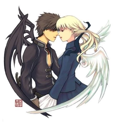 Anime angel couples images |The Free Images