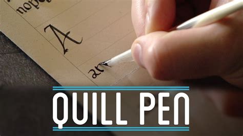 Quill Pen | How to Make Everything: Book - YouTube