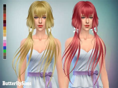 Sims 4 Cc Anime Hair