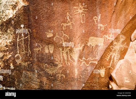 Petroglyphs, Utah Stock Photo - Alamy