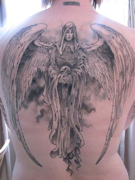 Tattoo art: Death tattoos: angels of death (1)