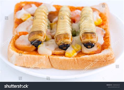 Food Insects Worm Beetle Witchetty Grub Stock Photo 1296002629 ...