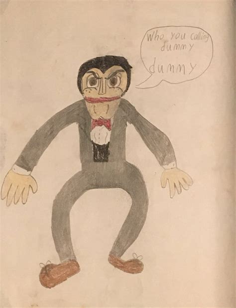 Slappy The Dummy Drawing by Ultraboy123 on DeviantArt