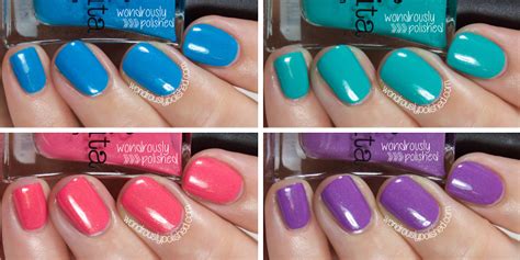 Wondrously Polished: Bonita Colors Spring Collection Part 1 - Swatches & Review