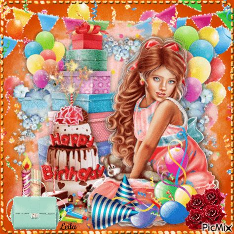 Happy Birthday Party Girl Gif Pictures, Photos, and Images for Facebook ...