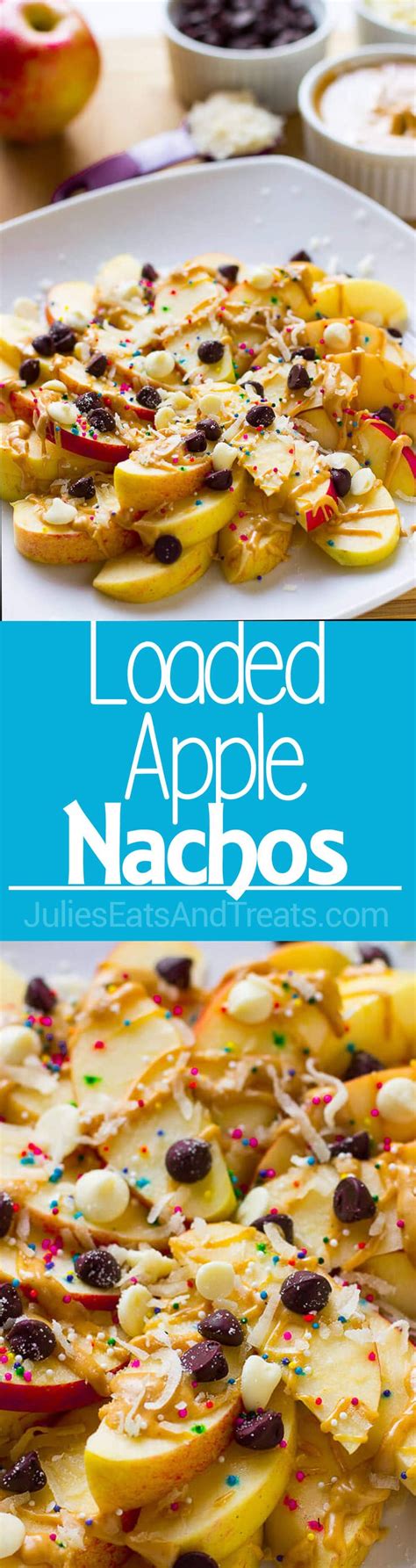 Loaded Apple Nachos Recipe - Julie's Eats & Treats | Fresh fruit smoothies, Apple nachos recipe ...