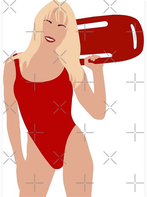 "Pamela Baywatch" Poster for Sale by TvDoodles | Redbubble