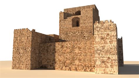 3D model castle byblos - TurboSquid 1328368