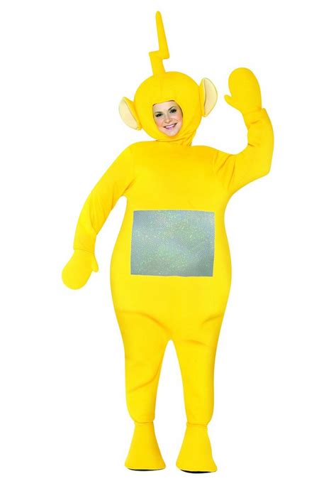 Disfraz de Teletubbies Laa-Laa para adulto