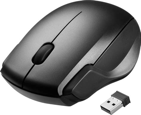 Best Buy essentials™ Wireless Optical Standard Ambidextrous Mouse with ...