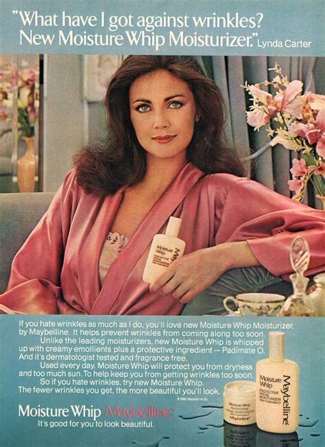 1980 Maybelline Moisture Whip crème pour le visage | Lynda carter, Maybelline, Fragrance free ...
