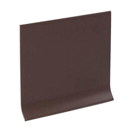 Shur Trim 4 inch Vinyl Wall Base- 120Ft Rolls - Brown | The Home Depot ...