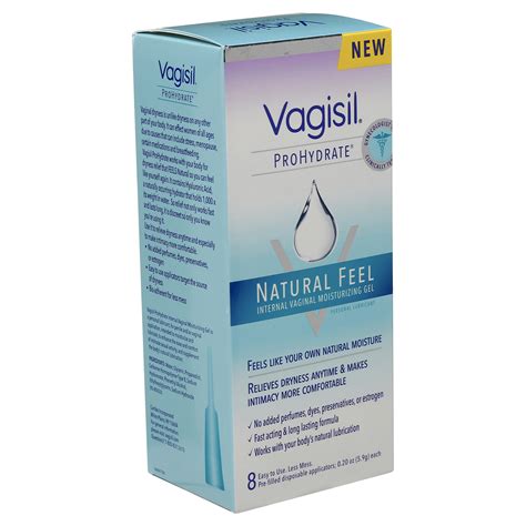 Vagisil ProHydrate Natural Feel Internal Vaginal Moisturizing Gel | Shipt