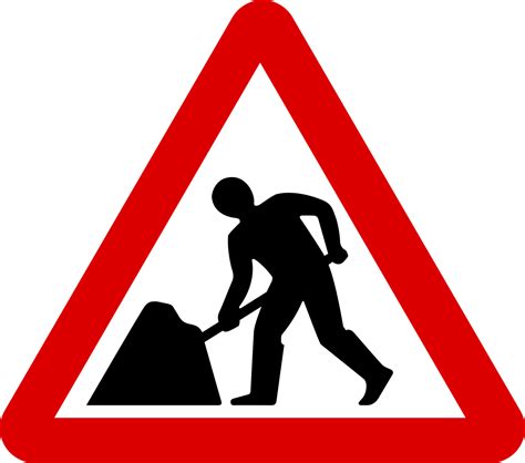 File:Mauritius Road Signs - Warning Sign - Road works.svg - Wikimedia Commons